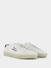 Saint Laurent Logo-Embroidered Low-Top Sneakers