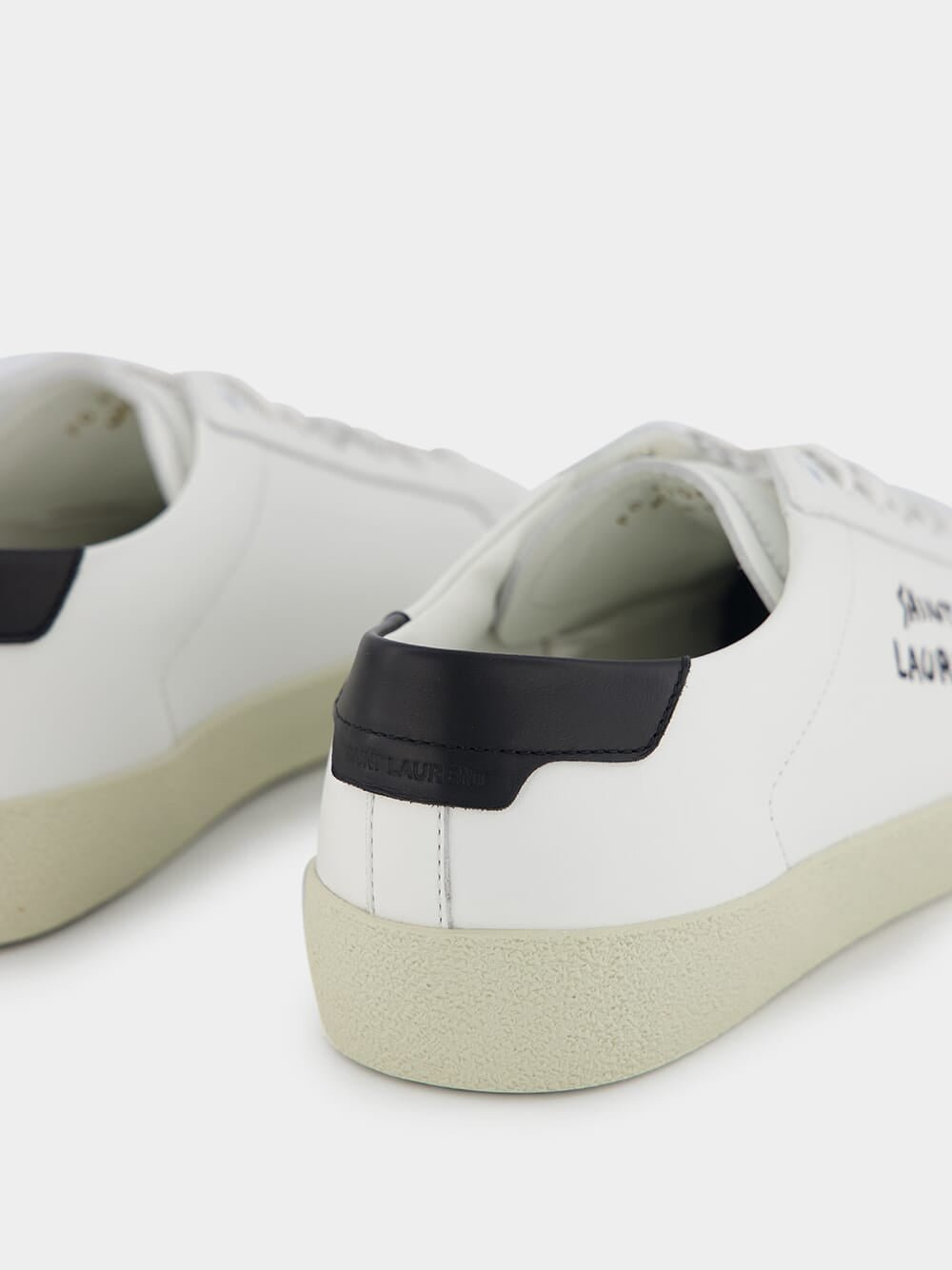 Saint LaurentLogo-Embroidered Low-Top Sneakers at Fashion Clinic