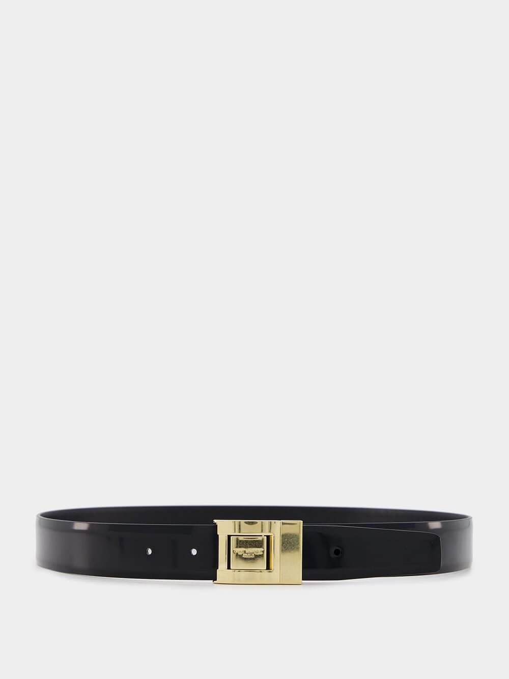 Saint LaurentLogo-Engraved Leather Belt at Fashion Clinic