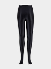 Saint Laurent Logo-Waistband Skinny Leggings