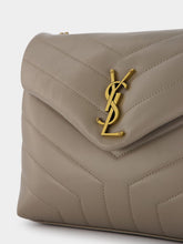 Saint Laurent Loulou Brown Small Shoulder Bag