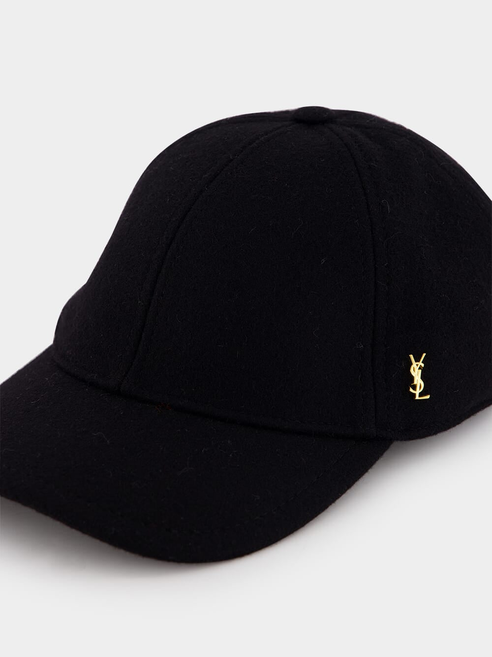 Saint LaurentMonogram Logo Baseball Cap at Fashion Clinic