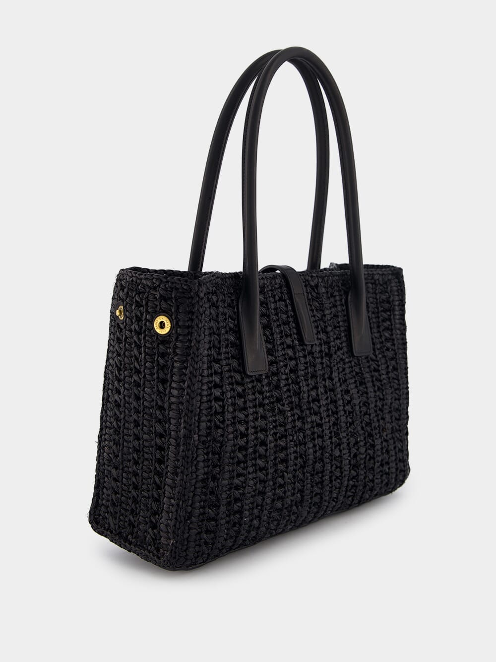 Saint LaurentPanier Raffia Tote Bag at Fashion Clinic