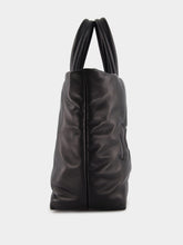 Saint Laurent Puffer Tote In Nappa Lambskin