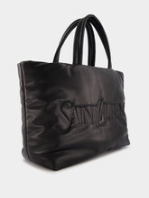 Saint Laurent Puffer Tote In Nappa Lambskin