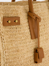 Saint Laurent Raffia Leather Bag