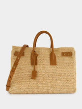 Saint Laurent Raffia Leather Bag