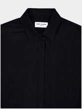 Saint Laurent Silk Cassandre Shirt