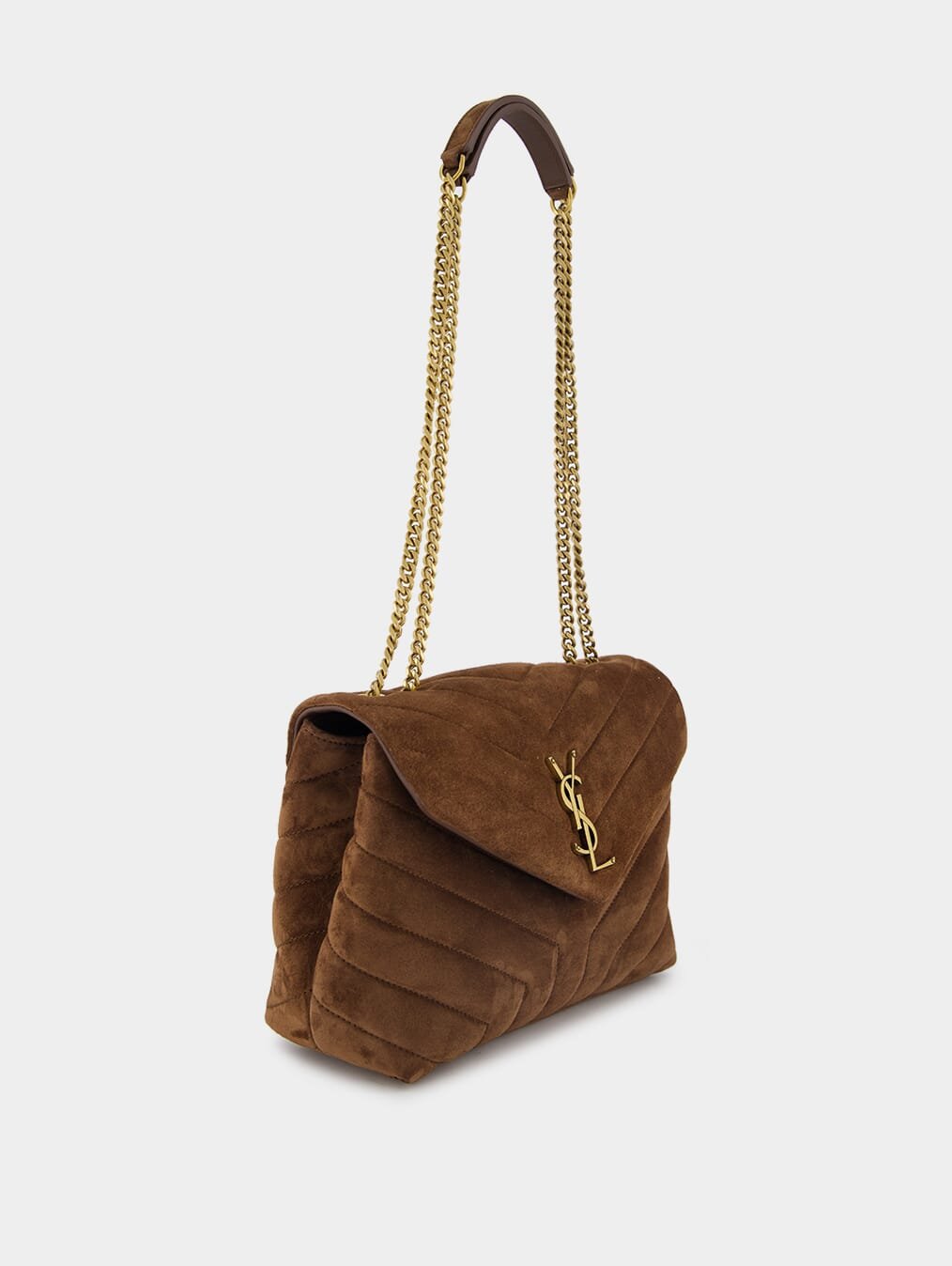 Saint LaurentSmall Loulou Suede Bag at Fashion Clinic