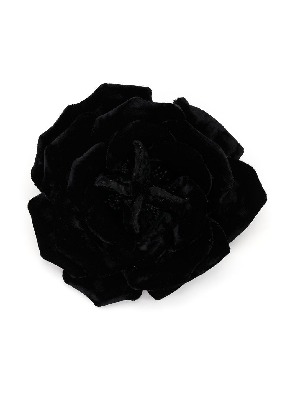 Saint LaurentSmall Velvet Flower Brooch at Fashion Clinic