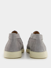 Santoni Grey Desert Leather Boots