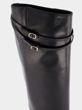 Santoni Knee-Length Leather Boots