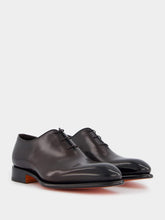 Santoni Leather Oxford Shoes