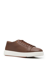 Santoni Leather Sneakers