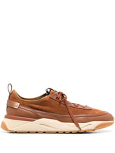 Santoni Leather Sneakers