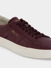Santoni Logo-Print Low-Top Sneakers