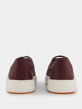 Santoni Textured-Leather Low-Top Sneakers