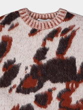 Stella McCartney Appaloosa Pony Jacquard Knit Cape Jumper