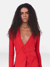 Stella McCartney Asymmetric Seam Cut-Out Dress