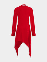 Stella McCartney Asymmetric Seam Cut-Out Dress