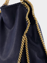 Stella McCartney Falabella Fold-Over Blue Tote Bag