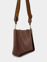 Stella McCartney Mini Frayme Bucket Logo-Plaque Bag