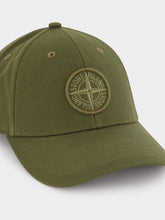 Stone Island Compass-Motif Green Cap