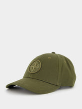 Stone Island Compass-Motif Green Cap