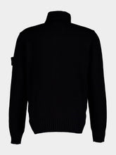 Stone Island Compass-Motif Knitted Cardigan