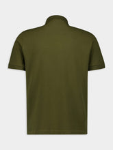 Stone Island Compass-Motif Short-Sleeved Polo Shirt