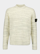 Stone Island Compass-Motif Wool-Blend Sweater