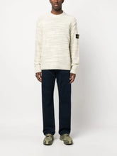 Stone Island Compass-Motif Wool-Blend Sweater