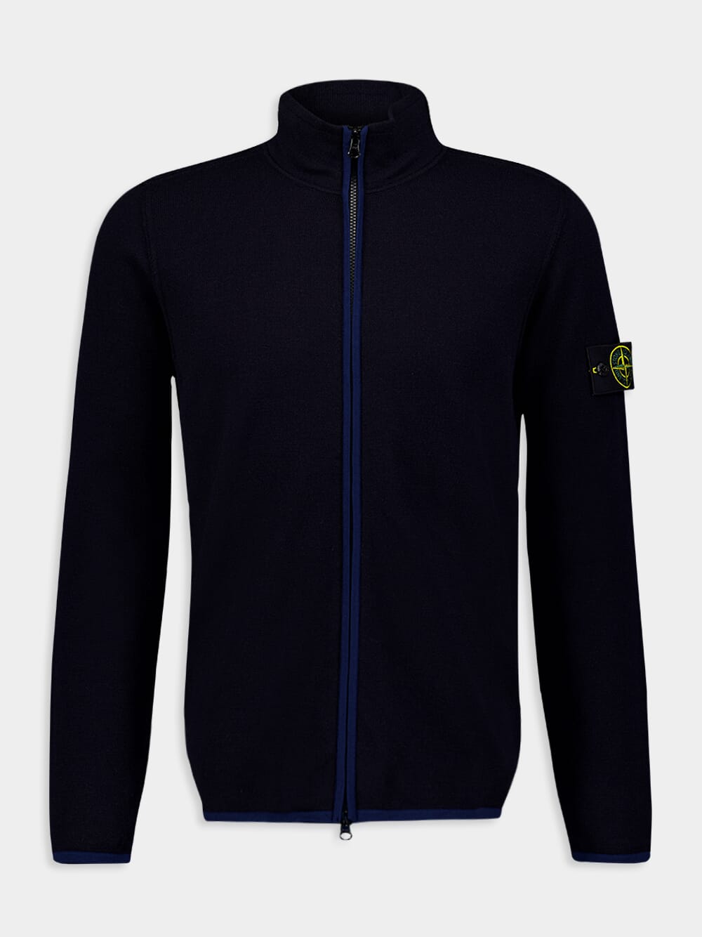 Stone island hotsell zip up cardigan