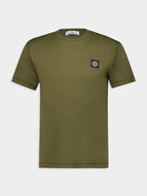 Stone Island Compass-Patch Cotton T-Shirt