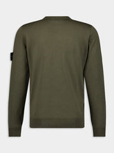 Stone Island Compass-Patch Virgin Wool Jumper
