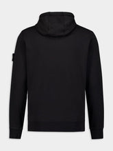 Stone Island Logo-Patch Cotton Hoodie