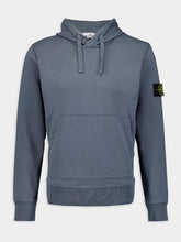 Stone Island Logo-Patch Cotton Hoodie