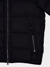 Stone Island Tunnel Down-TC Black Hooded Jacket