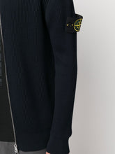 Stone Island Wool Knit Cardigan with Zip