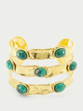 Sylvia Toledano Lava Gemstone Cuff Bracelet
