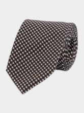 Tom Ford Geometric Motif Silk Tie