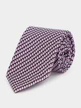 Tom Ford Houndstooth-Pattern Silk Tie