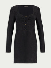 Tom Ford Metallic Heart-Neck Mini Dress