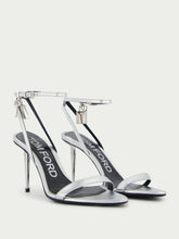 Tom Ford Padlock Pointy Naked 85mm Leather Sandals