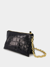 Tom Ford Stamped Crocodile Leather Carine Clutch