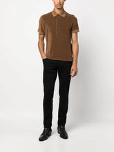 Tom Ford Towelling-Finish Polo Shirt