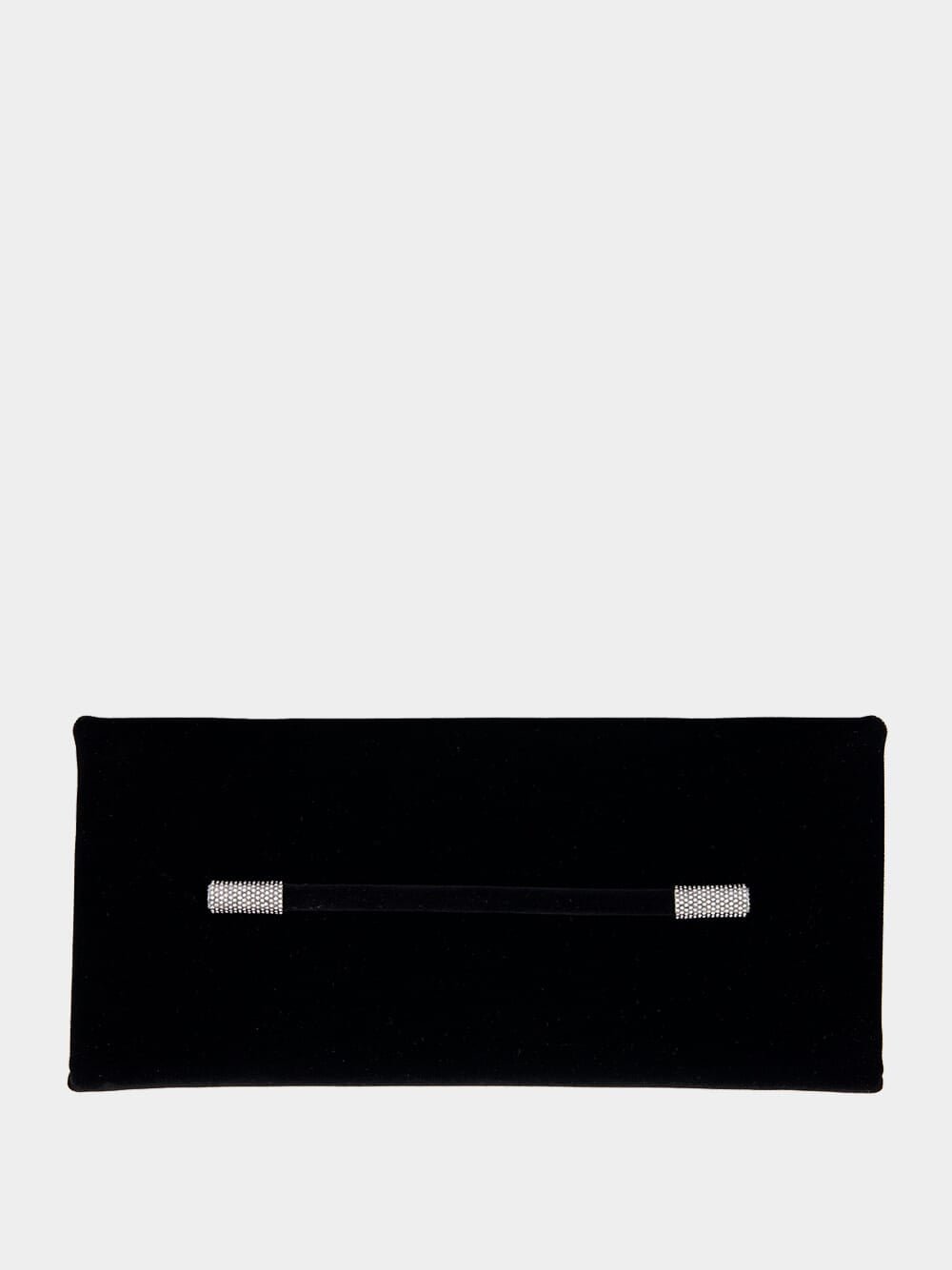 Tom FordVelvet Clutch Ava Crystal in Black at Fashion Clinic