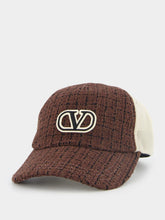 Valentino Garavani Brown Baseball Hat