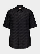 Valentino Garavani Bowling Shirt In Toile Iconographe Print
