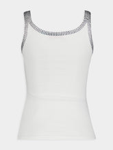 Valentino Garavani Embroidered Cotton Tank Top